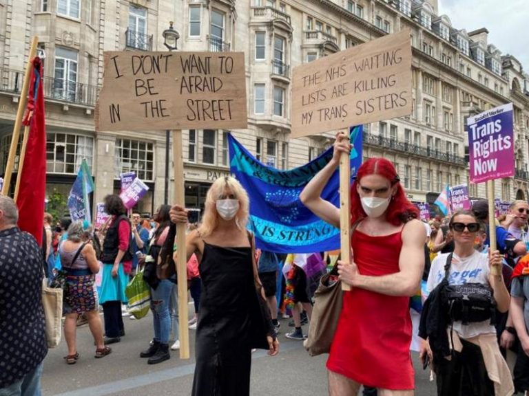 La identidad de personas Trans (transexuales) no se corresponde con el género de hombre ni de mujer