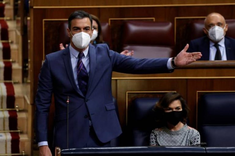 Sánchez reclama apoyo unánime (de VOX también) a los presupuestos de 2022