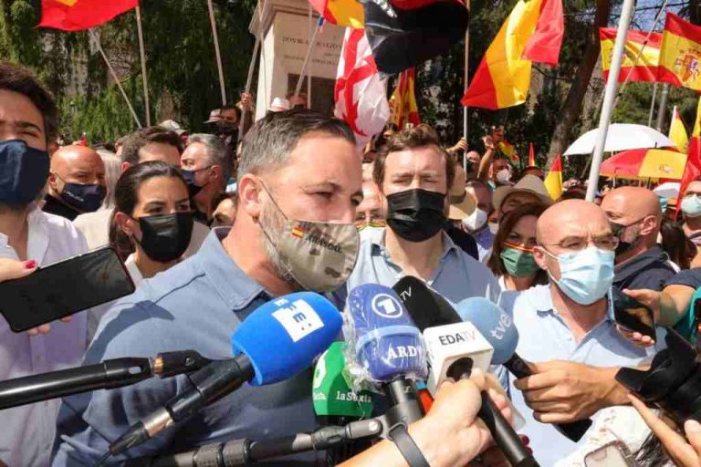 Abascal desde Colón: «Los indultos son una traición a los catalanes y a todos los españoles respetuosos con la legalidad y la Constitución» 