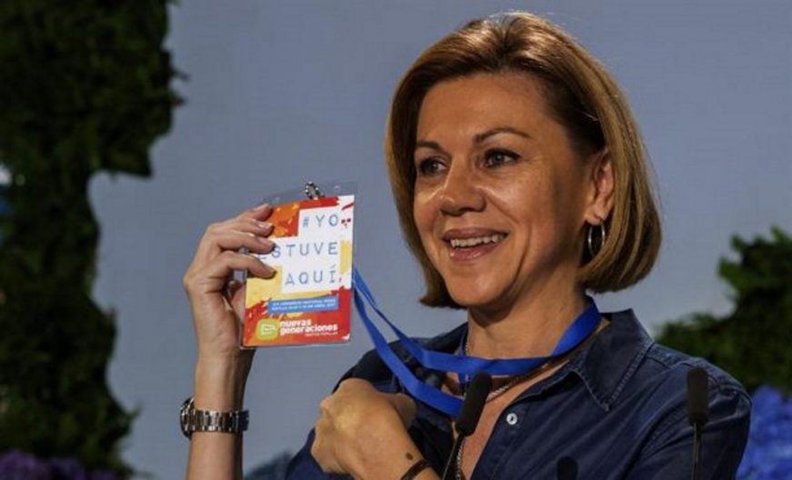 FOTOGRAFÍA. SEVILLA (ESPAÑA), 22.04.2017.- La secretaria general del PP, María Dolores de Cospedal. Efe