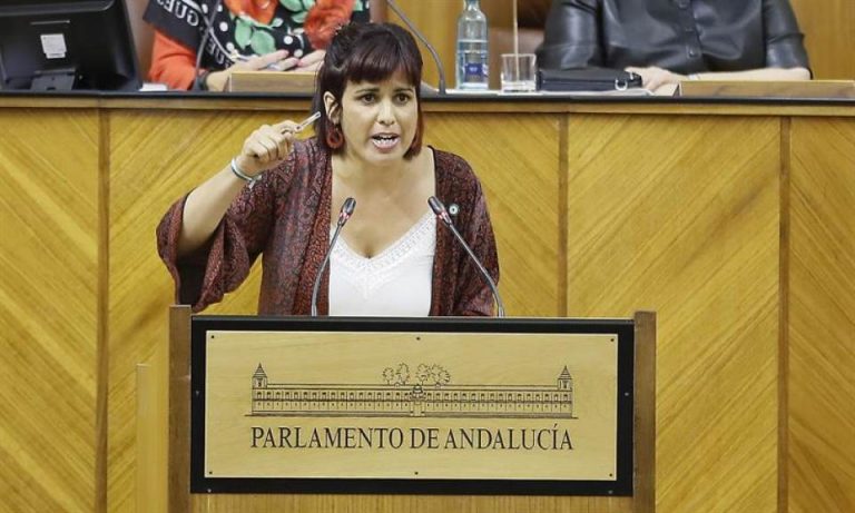 El Tribunal Constitucional avala la expulsión Teresa Rodríguez (Podemos) del Grupo Parlamentario morado andaluz