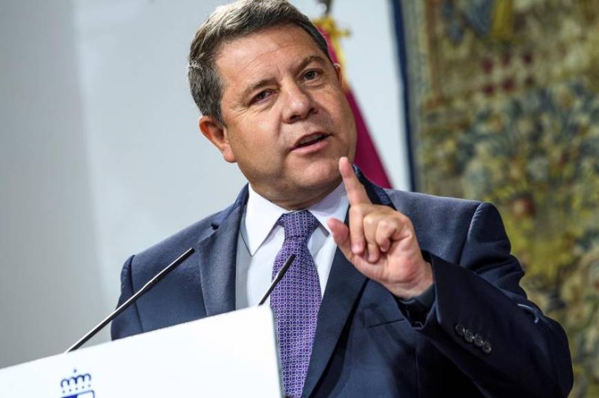 FOTOGRAFÍA. TOLEDO (ESPAÑA), 22.06.2021. El presidente de Castilla-La Mancha y secretario general del PSOE en Castilla La Mancha. Efe