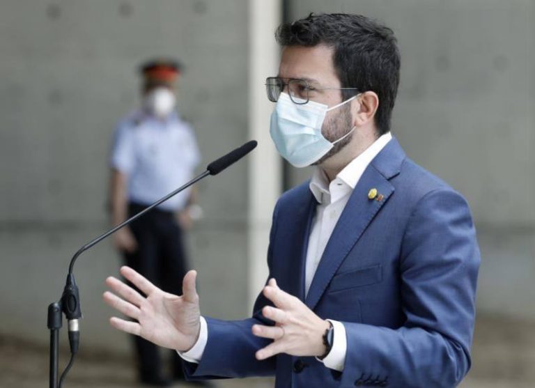 El Tribunal Superior de Justicia de Cataluña autoriza el toque de queda a petición de Aragonés (ERC)