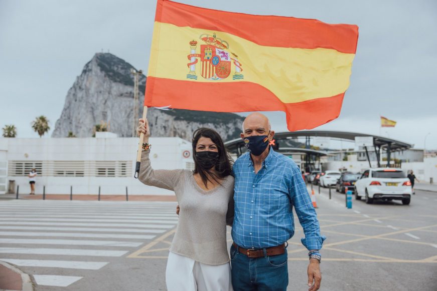 FOTOGRAFÍA. ALGECIRAS (CÁDIZ), 29.07.2021. La secretaria general del grupo Parlamentario de VOX en el Congreso de los Diputados, Macarena Olona Choclán. Ñ Pueblo (1)