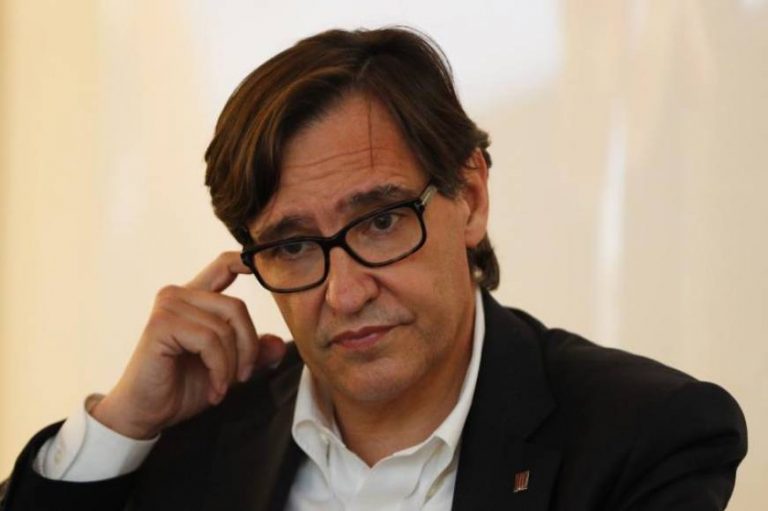 Salvador Illa (PSC) defiende los indultos y Mesa del procés en el acto de Asociación Sociedad Civil Catalana (SCC)
