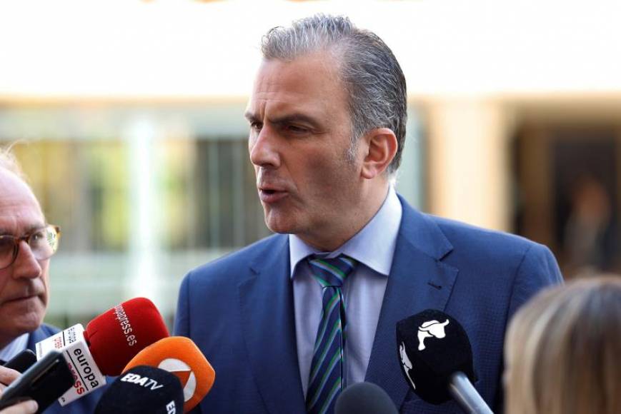 FOTOGRAFÍA. MADRID (ESPAÑA), 01.07.2021. El secretario general de Vox, , Francisco Javier Ortega Smith Molina. Efe