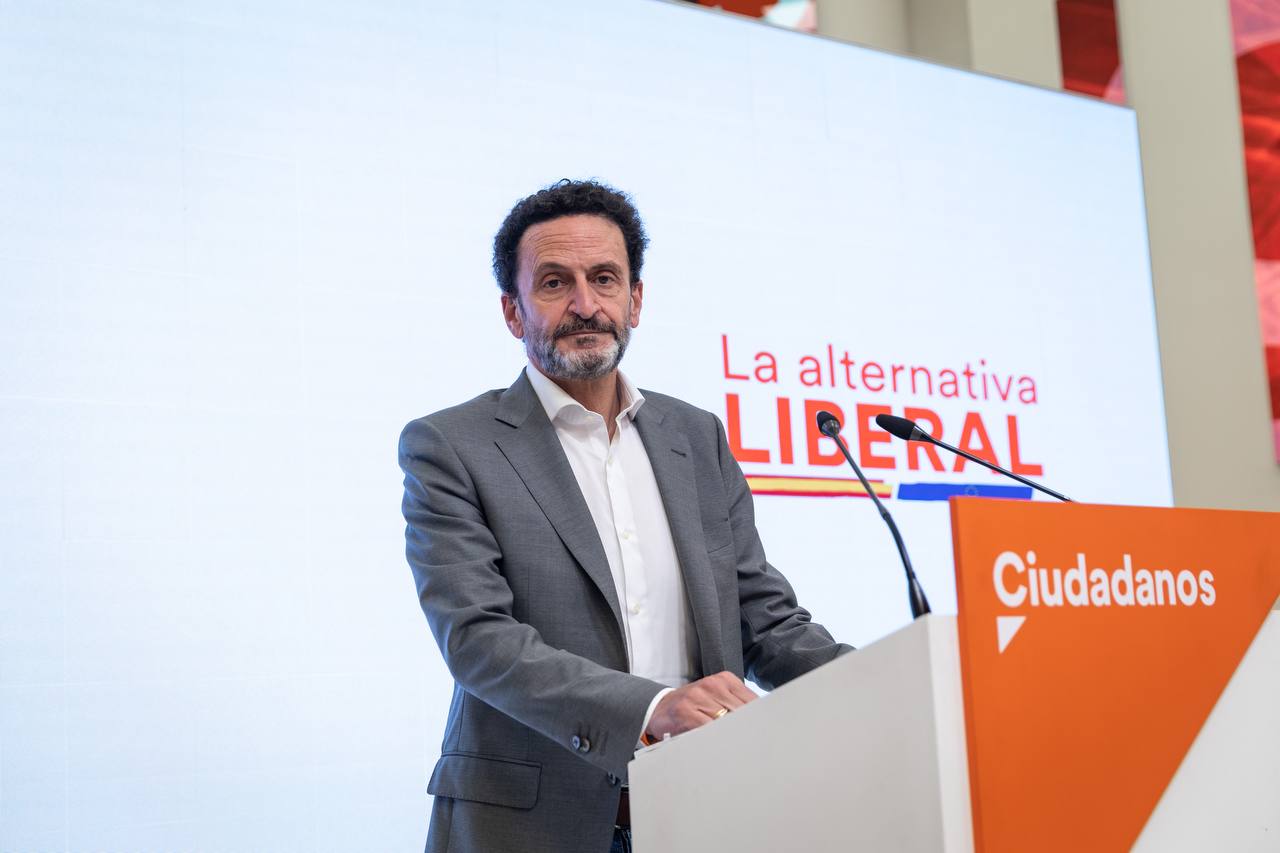 FOTOGRAFÍA. MADRID (ESPAÑA), 01.07.2021. El vicesecretario general y portavoz del Comité Ejecutivo de Cs, Edmundo Bal Francés. Ñ Pueblo (1)