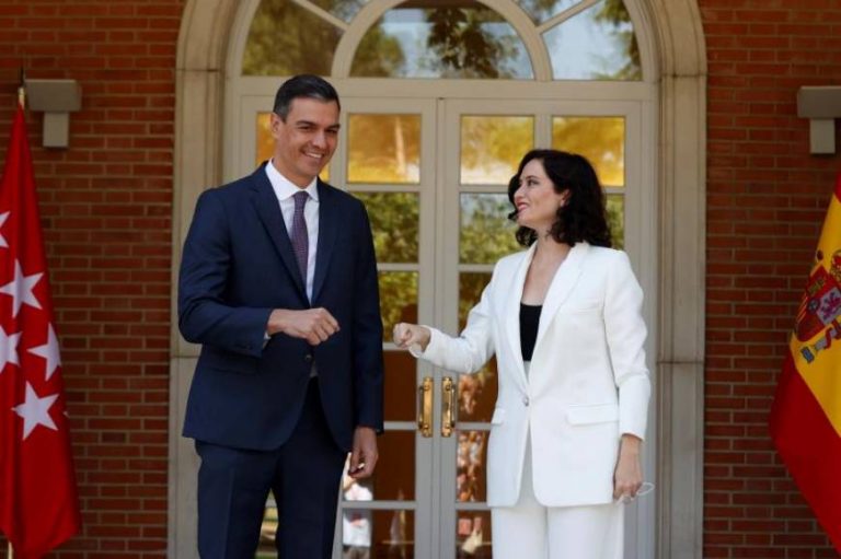 Encuentro Sánchez y Ayuso