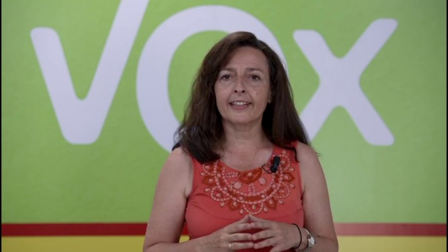 FOTOGRAFÍA. MADRID (ESPAÑA), 22.07.2021. La vicesecretaria jurídica de VOX, Marta Castro. Ñ Pueblo (2)