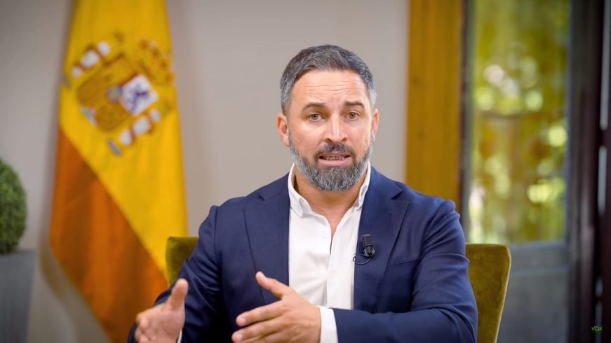 FOTOGRAFÍA. MADRID (ESPAÑA), 25.07.2021. El presidente de VOX, Santiago Abascal. Ñ Pueblo (1)