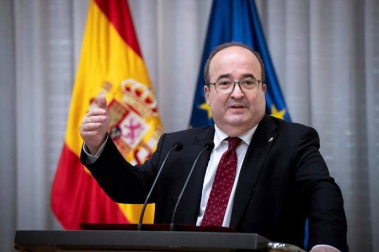 Ministro de Cultura y Deporte Miquel Iceta: «Nos van a dar muchos momentos de satisfacción»