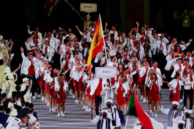 JJOO Tokio 2020: España forma parte de la primera mitad del desfile: en el puesto 88
