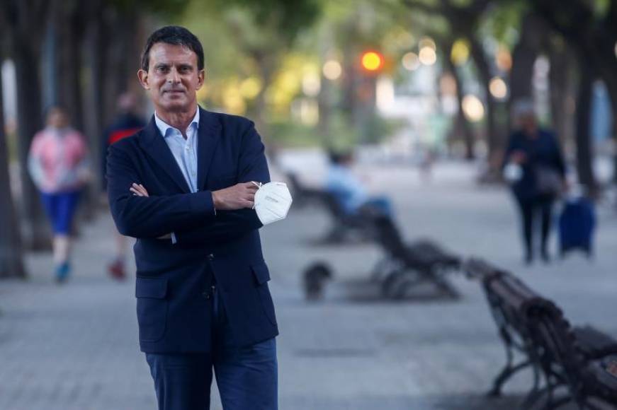 FOTOGRAFÍA. BARCELONA (ESPAÑA), 31.08.2021. El ex primer ministro de Francia y presidente del grupo municipal Barcelona pel Canvi (BCNxCanvi), Manuel Carlos Valls Galfett. Efe