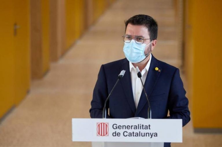 Pere Aragonés García: «No concibo una Mesa del Procés en la que no Pedro Sánchez esté»