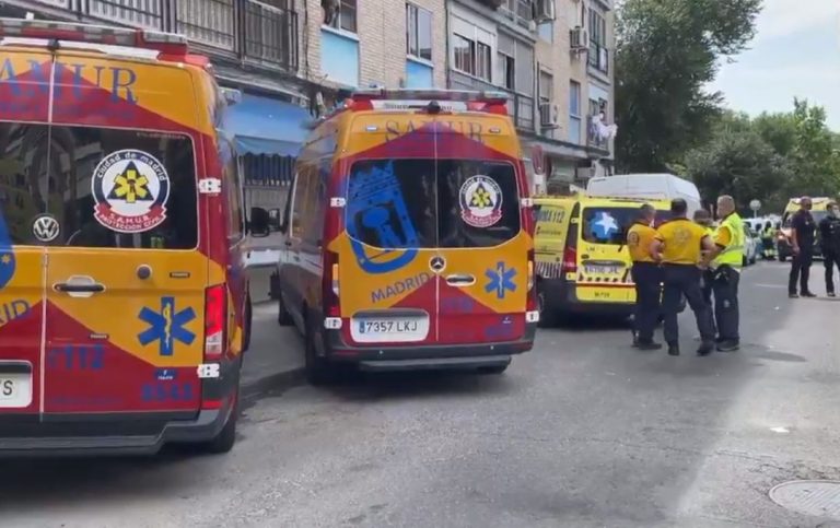 Una bebé, herida muy grave tras precipitarse desde la ventana de un segundo piso en Villaverde (Madrid)