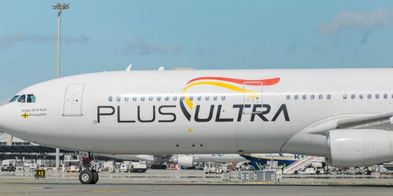 FOTOGRAFÍA. MADRID (ESPAÑA), 09 DE SEPTIEMBRE DE 2021. la aerolínea Plus Ultra. Efe