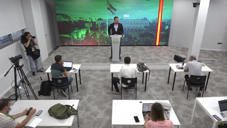Abascal: «Europa no tiene el deber moral de acoger a todo Afganistán ni a todo el norte de África»