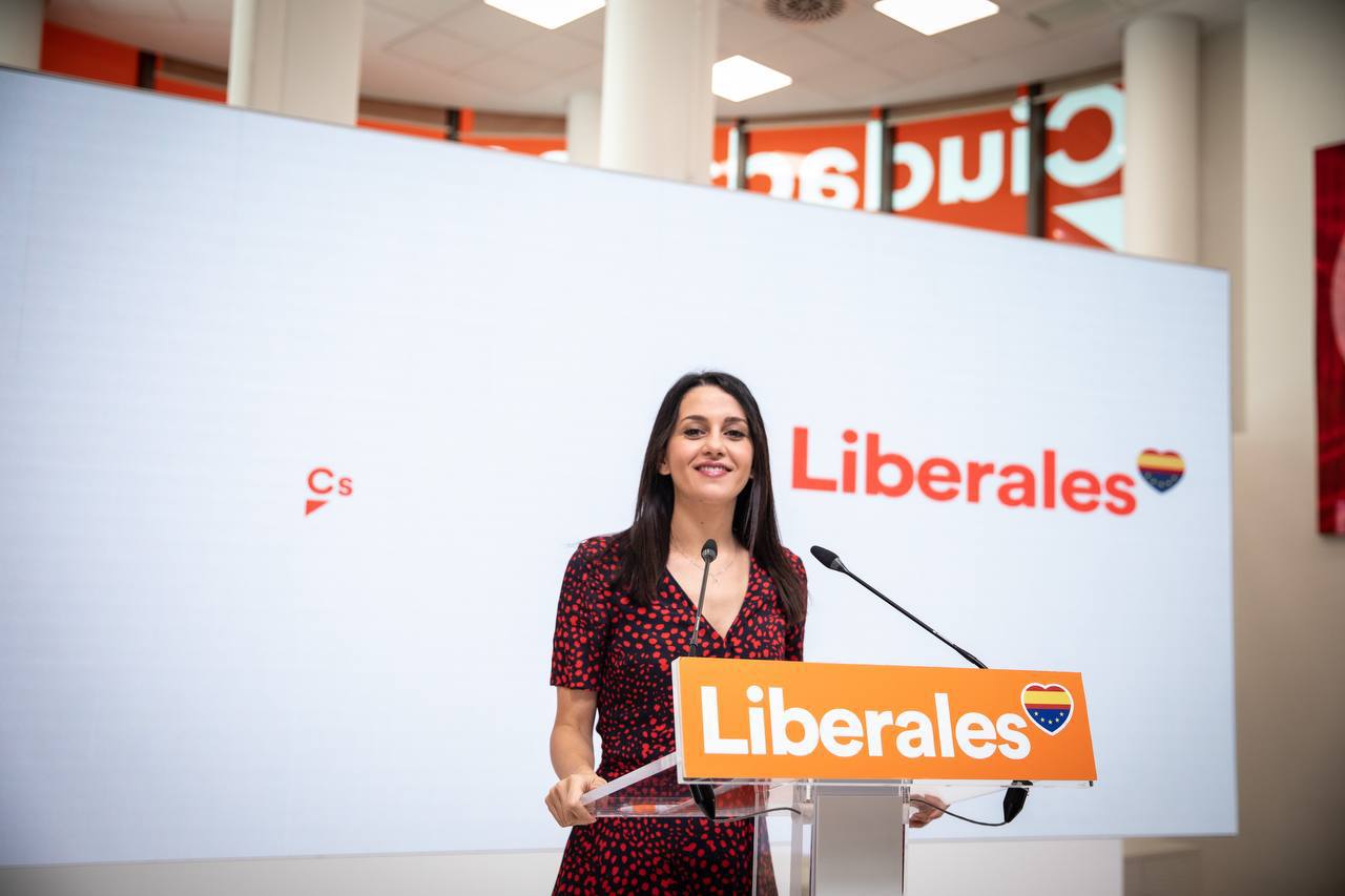 FOTOGRAFÍA. MADRID (ESPAÑA), 30.08.2021. La presidente de (Cs), Inés Arrimadas García. Ñ Pueblo (2)