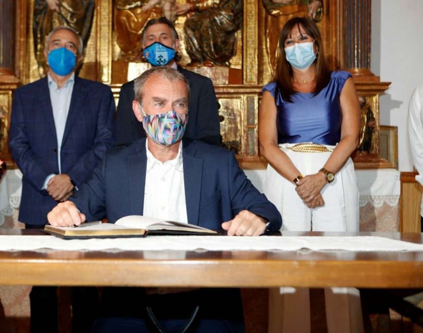 FOTOGRAFÍA. VILLAFELICHE (ZARAGOZA) ESPAÑA, 07.08.2021. GRAF702. El director del Centro de Coordinación y Alertas y Emergencias, Fernando Simón Soria. Efe (3)