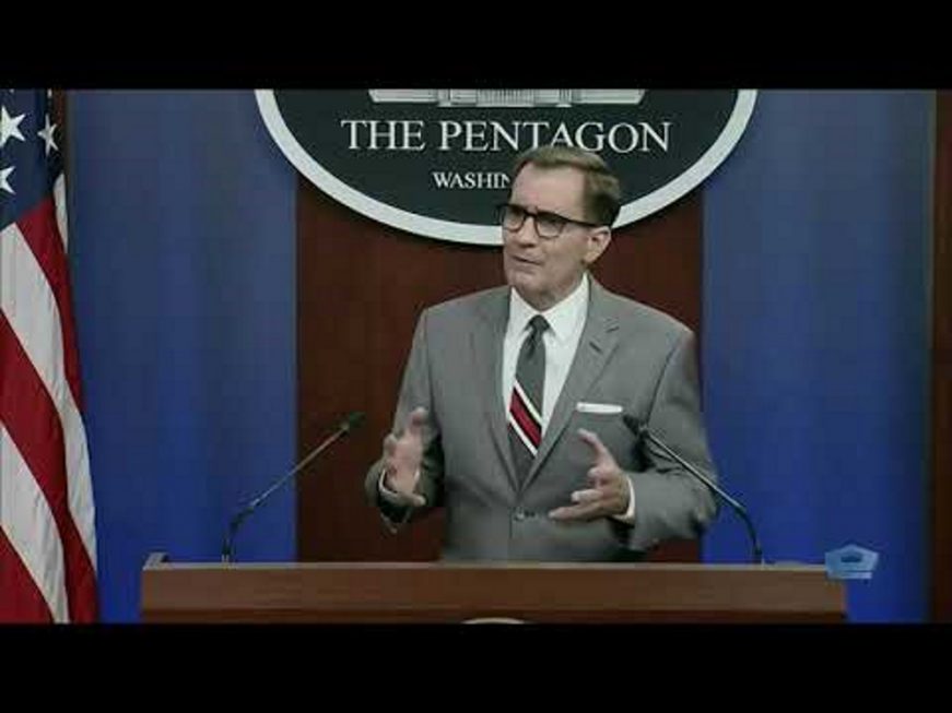 FOTOGRAFÍA. WASHINGTON (EEUU), 09.08.2021. El portavoz del Pentágono, John Kirby. eFE