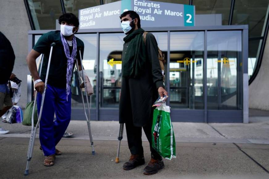 FOTOGRAFÍA. WASHINTON (EEUU), 26.08.2021. Afganos evacuados de Kabul, Afganistán, . Efe