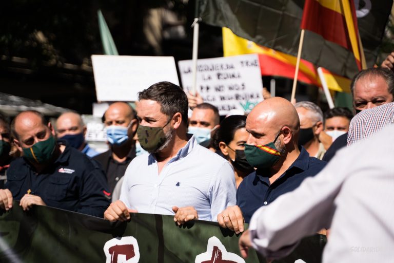 Abascal dice que la marcha anti LGTB de Chueca (Madrid) «apesta a cloaca socialista»
