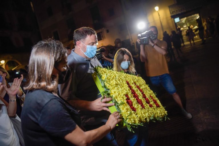 Diada| Silbidos y gritos de «botiflers» (traidores) contra ERC