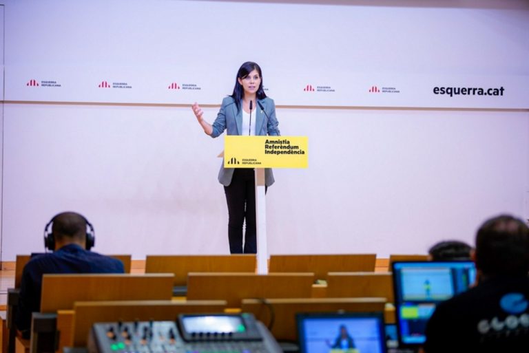 Vilalta (ERC) al Gobierno Sánchez: «¿Nuestro proyecto es independencia, qué tiene usted» para el independentismo?