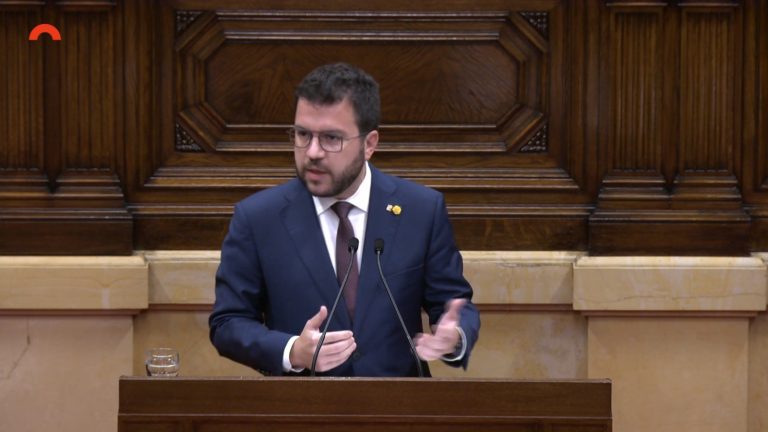 Aragonés (ERC): «Viva Cataluña libre (de España)», la República Catalana «ha comenzado»