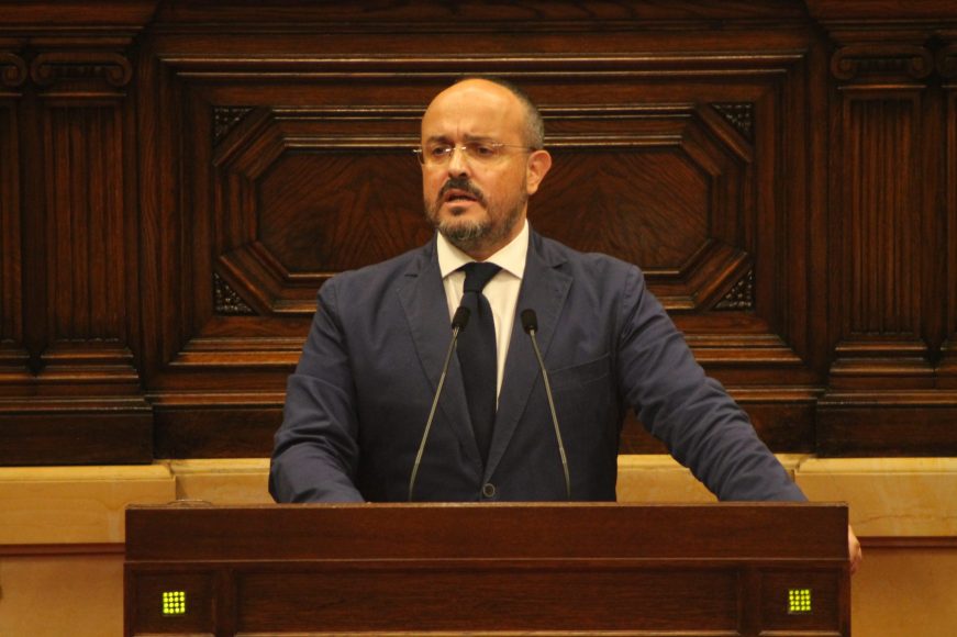 FOTOGRAFÍA. BARCELONA (ESPAÑA), 29.09.2021. Debate de Política Gneral de Cataluña. Ñ Pueblo (15)