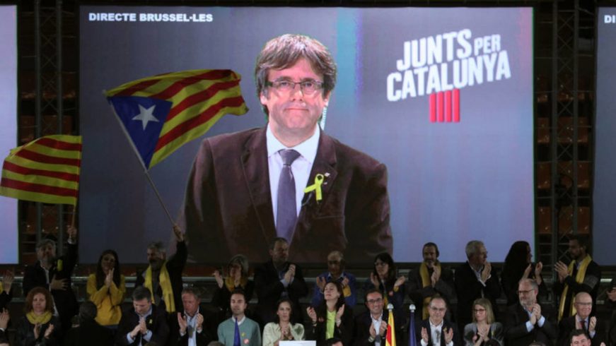 FOTOGRAFÍA. BARCELONA (ESPAÑA), FEBRERO DE 2021. El huido golpista del Procés expresidente de la Generalidad de Cataluña, Carles Puigdemont Casamajò,. Efe