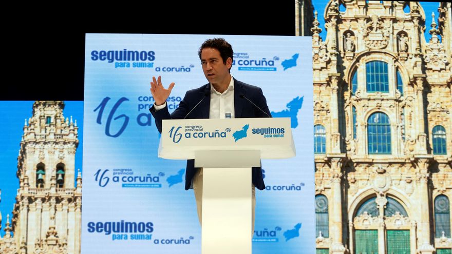 FOTOGRAFÍA. LA CORUÑA (ESPAÑA), 25.09.2021. El secretario general del Partido Popular (PP), Teodoro García Egea. Efe