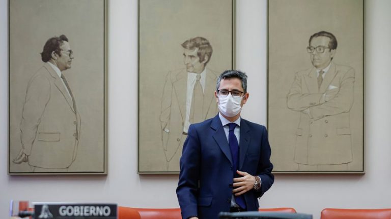 El ministro de la Presidencia de España Félix Bolaños defiende el estado de alarma