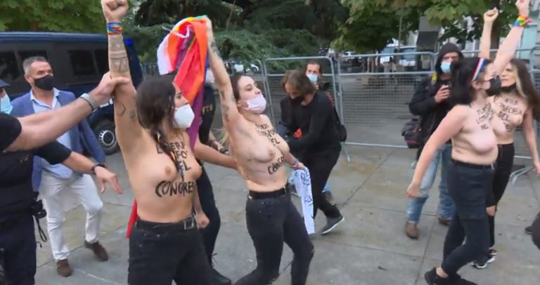 Cielos cubiertos y precipitaciones en Reino de España