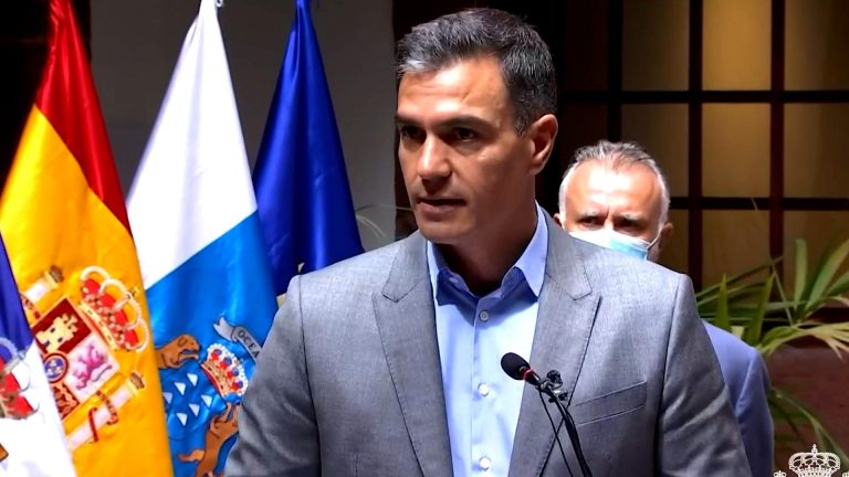 Sánchez anuncia un «Plan de Reconstrucción de La Palma» con «ayudas inmediatas»