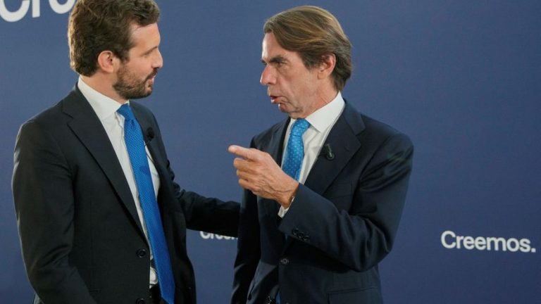 Aznar a Casado: Vas a ser presidente del Gobierno de España
