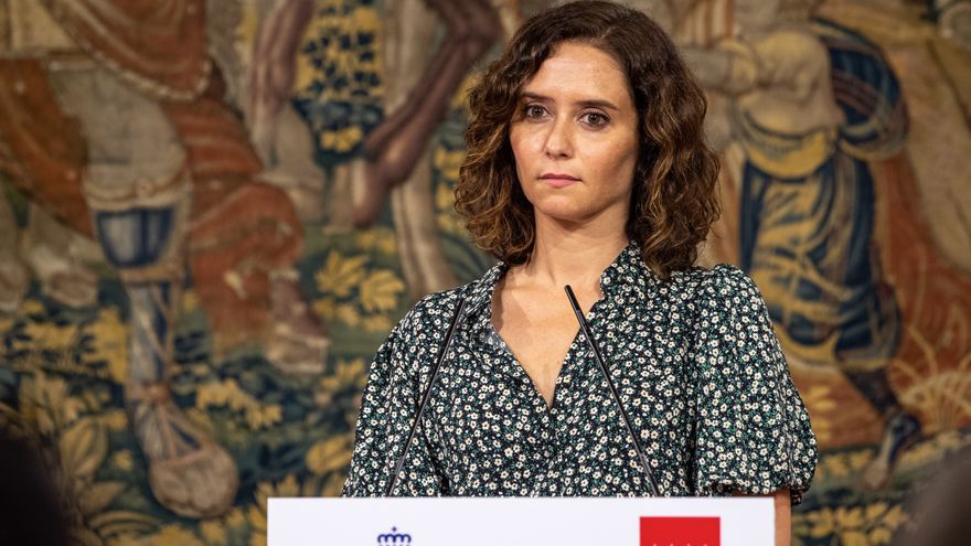 FOTOGRAFÍA. TOLEDO (ESPAÑA), 10.09.2021. La presidenta de la Comunidad de Madrid, Isabel Díaz Ayuso. Efe