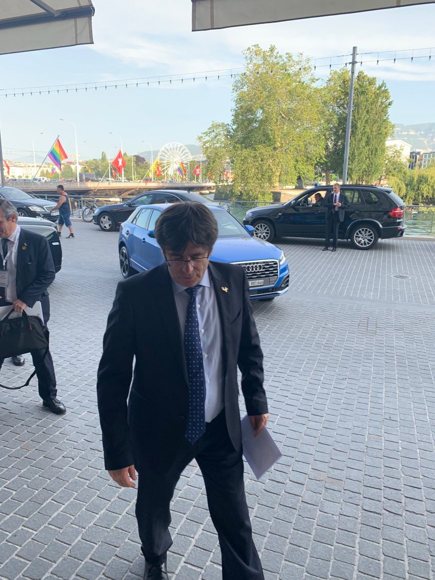 FOTOGRAFÍA. CERDEÑA (ITALIA), 23.09.2021. Carles Puigdemont Casamajò es detenido por la Policía de Italia tras una orden internacional de la Justicia española. (Ñ Pueblo)