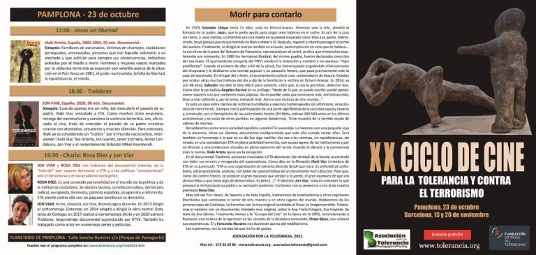 Cine contra el terrorismo: ahora más que nunca