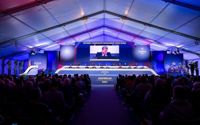 La Asamblea aprueba la propuesta de financiación del «Espacio FC Barcelona»