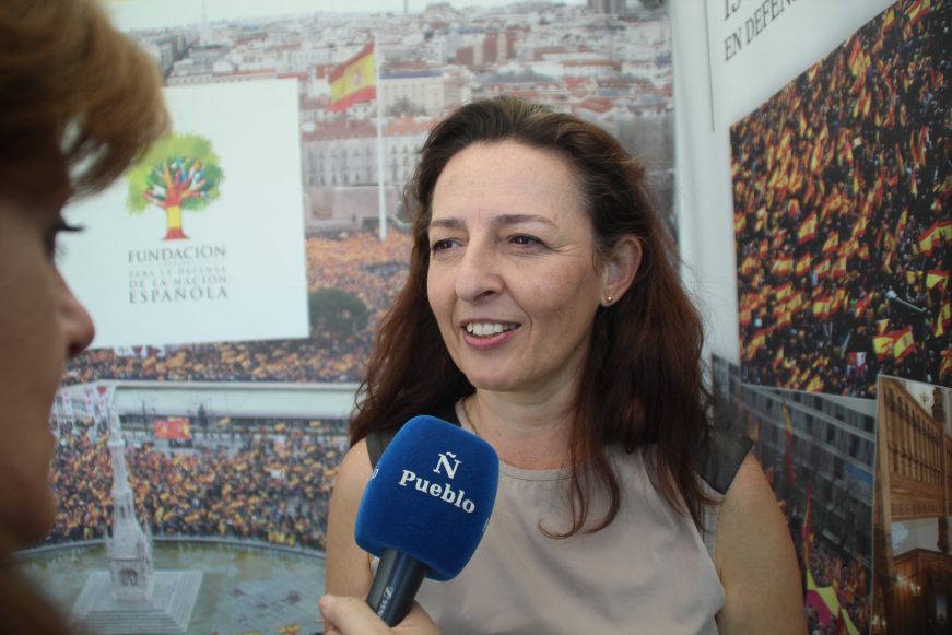 FOTOGRAFÍA. MADRID (ESPAÑA), 09.10.2021 y 10.10.2021. Las jornadas de Vox 'Viva21 La España en Pie, Agenda España. Ñ Pueblo (129)