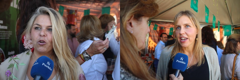 FOTOGRAFÍA. MADRID (ESPAÑA), 10.10.2021. Viva21, Anabel Sabello (i) y María Cristina Peláez Izquierdo (d). Ñ Pueblo