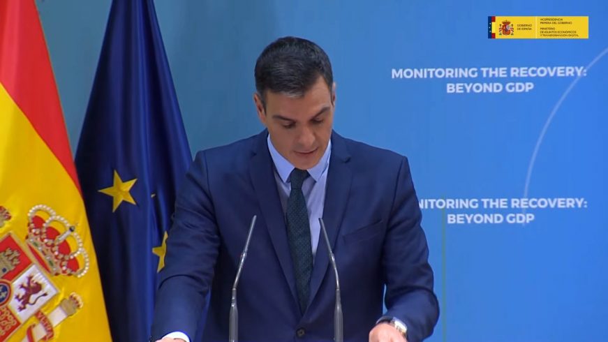 FOTOGRAFÍA. MADRID (ESPAÑA), 25.10.2021. El jefe del Ejecutivo de coalición socialcomunista, Pedro Sánchez Pérez Castejón (PSOE). Efe