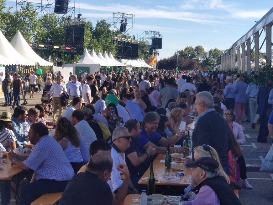 FOTOGRAFÍA. MADRID (ESPAÑA), 09.10.2021. Las jornadas de Vox 'Viva21 La España en Pie, Agenda España'. Ñ Pueblo,.