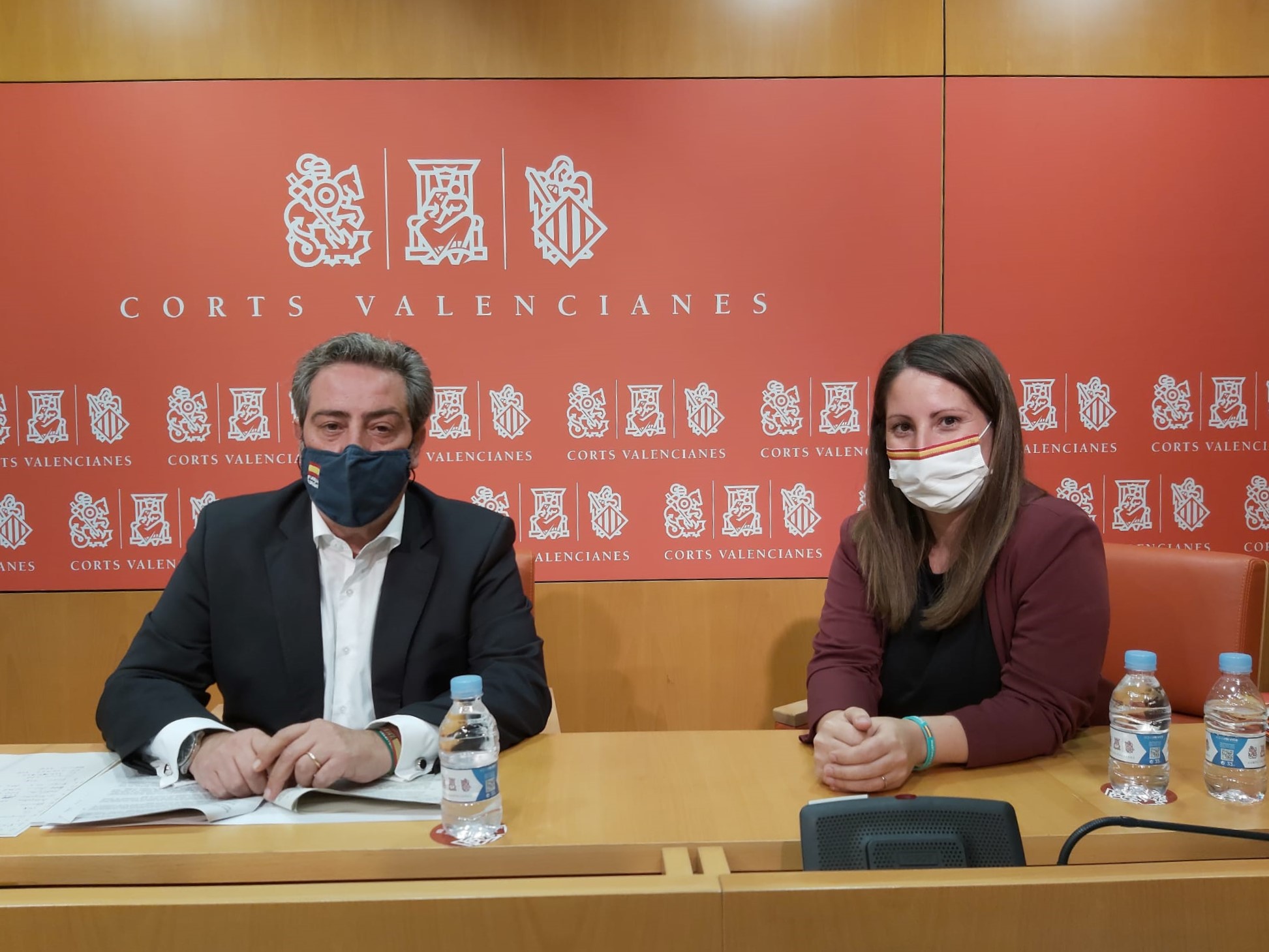 José Mª LLanos y Ana Vega