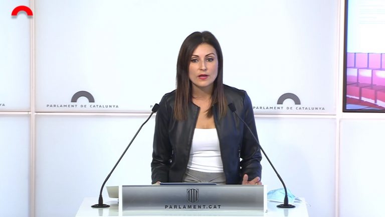 PP Cataluña| Lorena Roldán Suárez: «Defendemos una Cataluña libre de okupas y libre de hipócritas»
