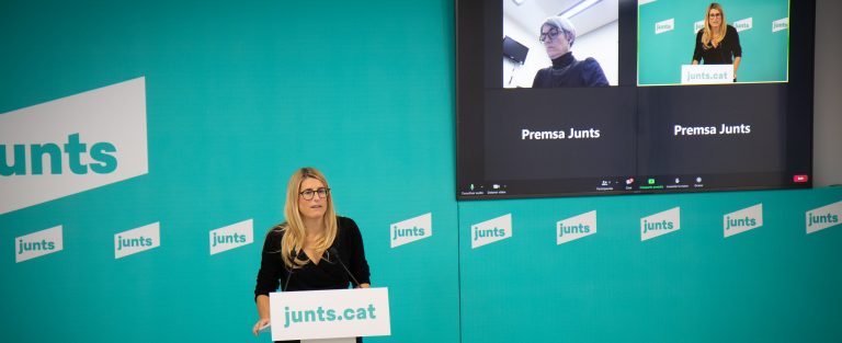 JxCat pide aprobar los Presupuestos de la Generalidad con el «52% del independentismo: Es el mandato de 14F»