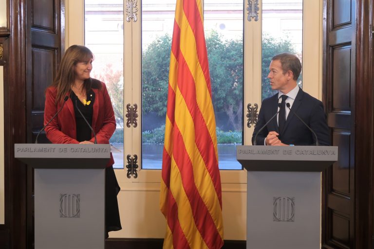 El vecino de Burgos nacido en Baracaldo (Vizcaya) Ander Gil García (PSOE) va a imponer el «catalán» en el Senado