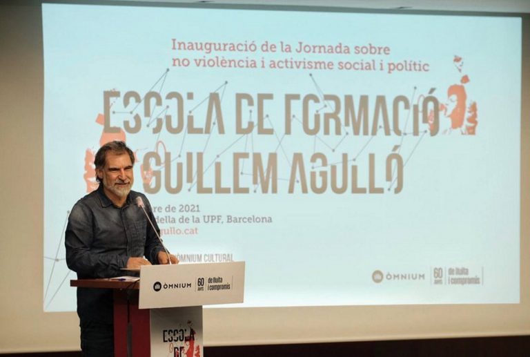 Cuixart impulsa la «formación» de los separatistas «para volver a hacer el 1-O y hacerlo mejor»
