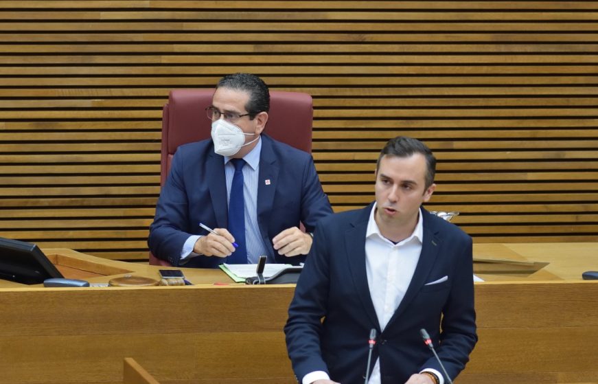 FOTOGRAFÍA. VALENCIA (ESPAÑA), 11.11.2021. El diputado y portavoz de vivienda del Grupo Parlamentario VOX Comunidad Valenciana, Miguel Pascual Pérez. (Ñ Pueblo)
